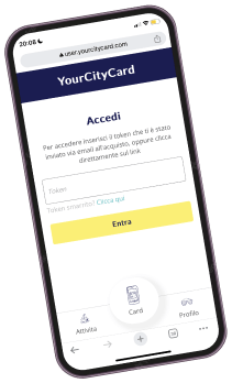 Accedi alla tua area personale